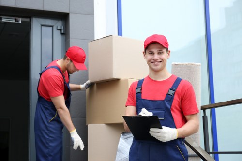 Charity donation and reuse partnership for storage items