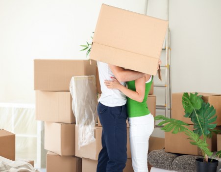Packed items ready for long-term storage in Westnorwood